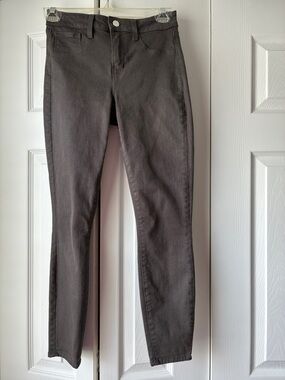 L'AGENCE Margot Charcoal Skinny Pants